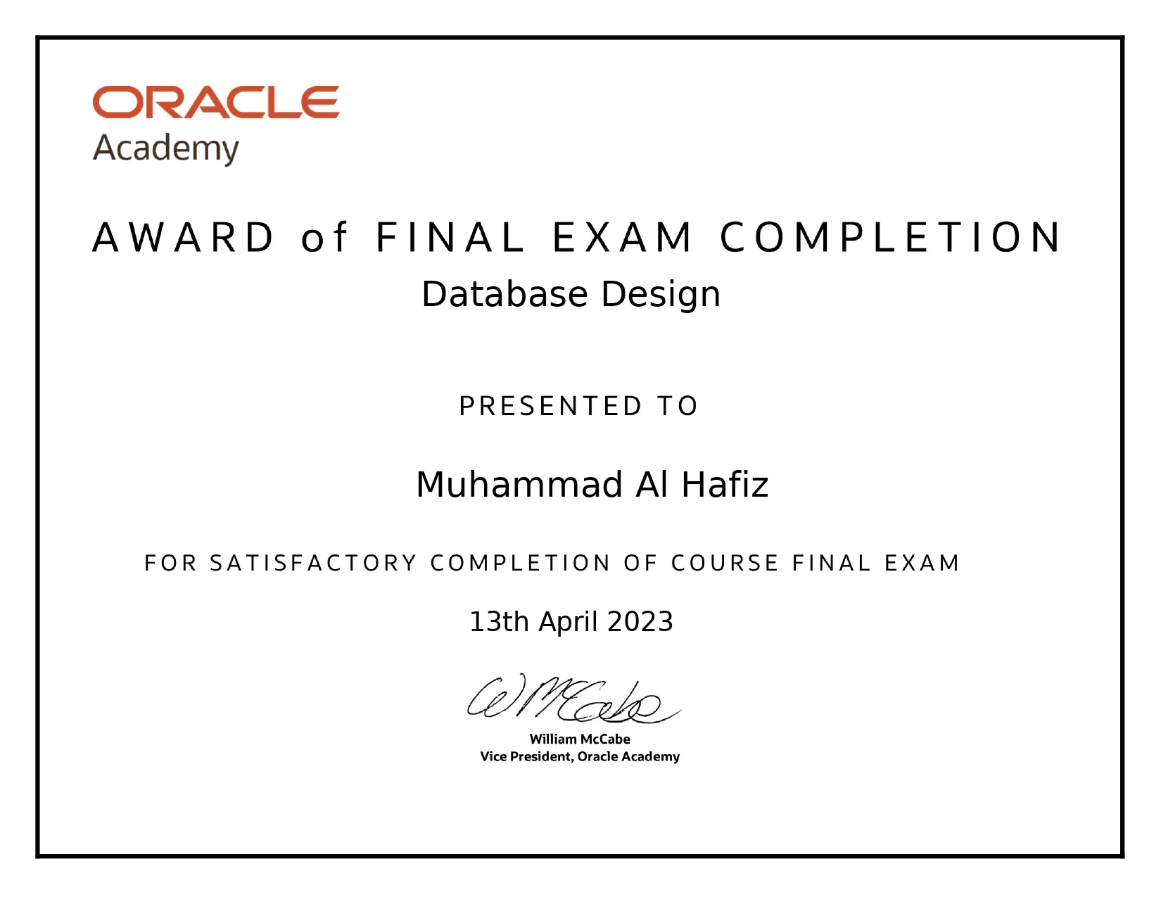 Database Design